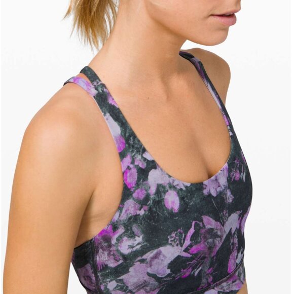 Lululemon Energy Bra *Medium Support, B–D Cup Floral Shift Multi - Picture 2 of 10